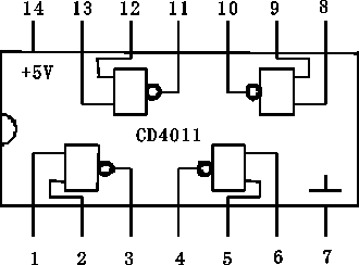 cd4011,tc4011,cc4011,前面的字母不一样,表示生产的厂家不一样,功能